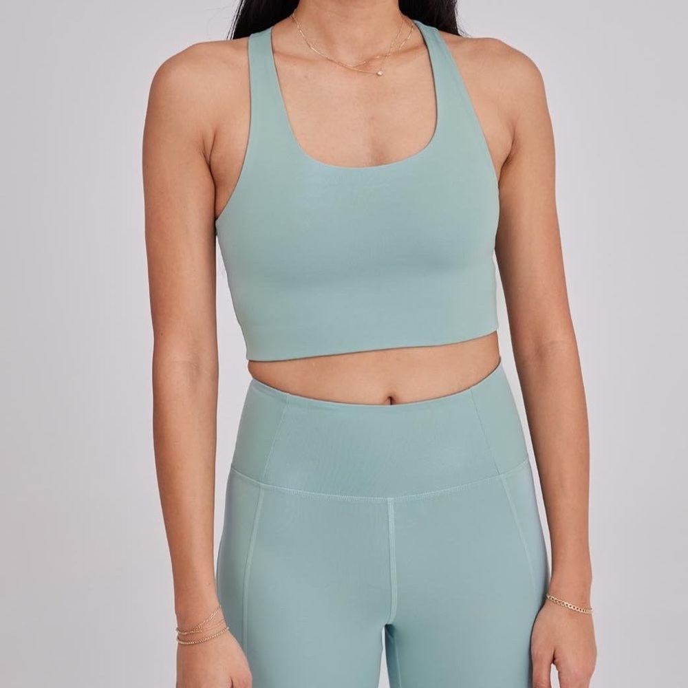 EUC Girlfriend Collective Paloma Bra Pond